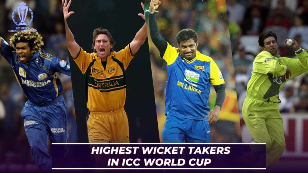 ICC CWC 2023 : Top-5 Wicket Takers in the history of the tournament ...